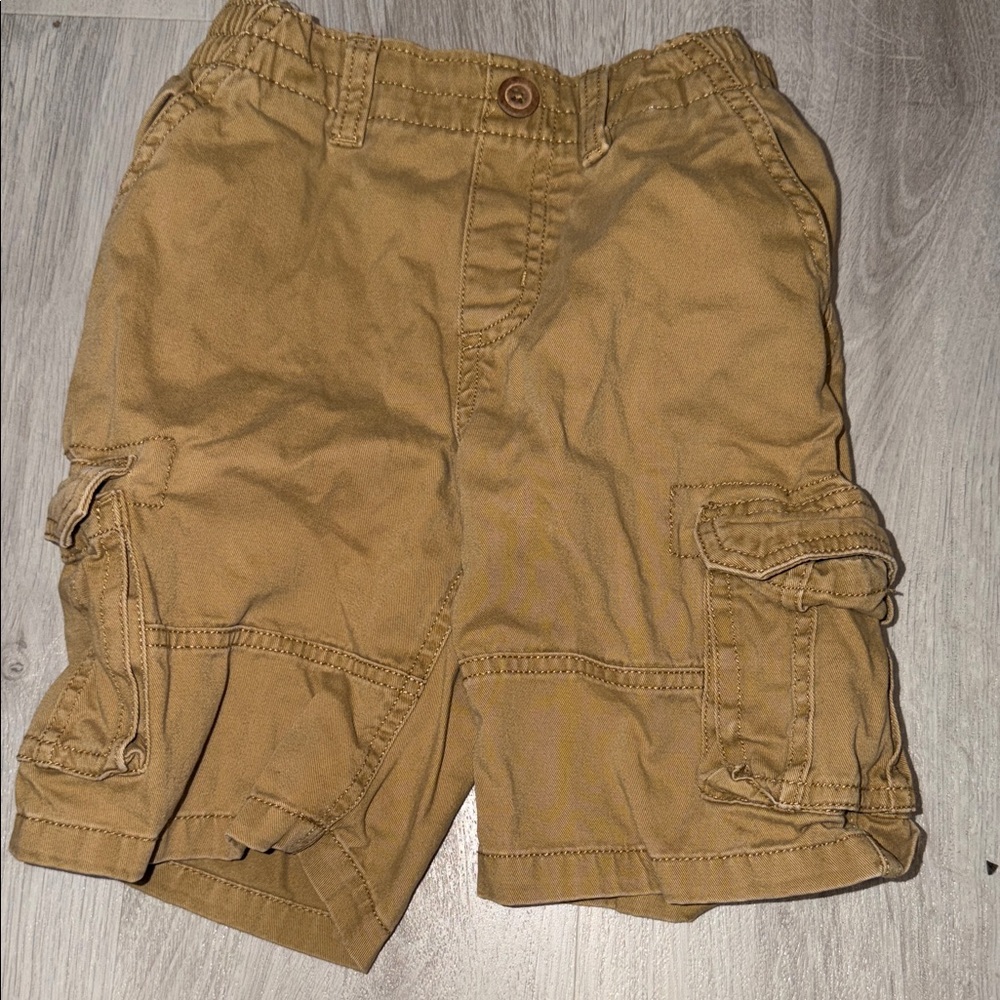Boy’s  Tan Cargo Shorts